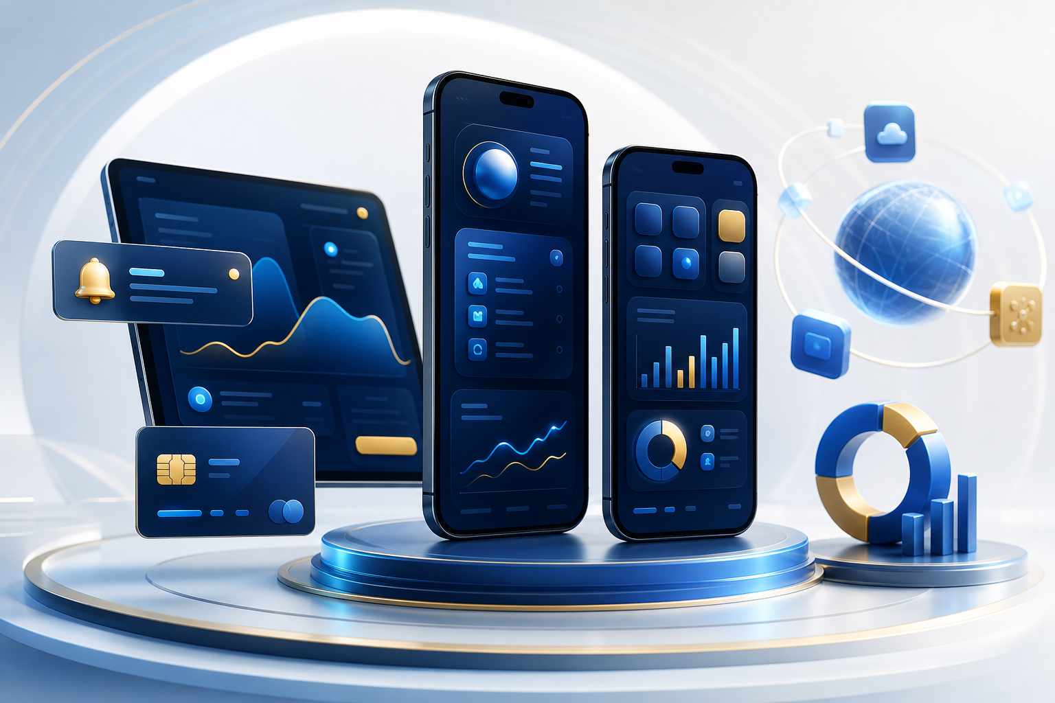 Android and iOS Application Development visual